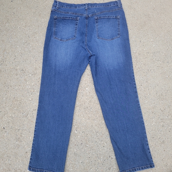 Gloria Vanderbilt Women's Amanda Classic Jeans - Size 16 (Great Condition) - Picture 6 of 9
